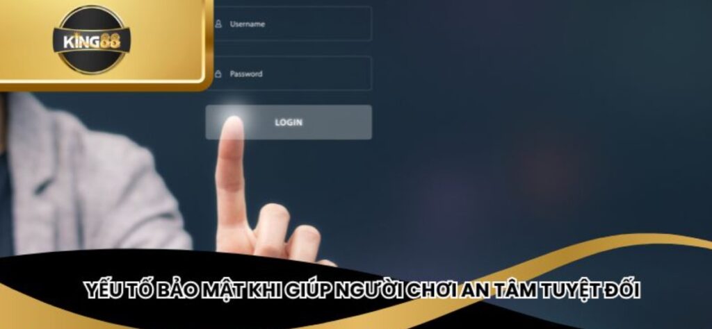 Đăng Nhập King88 3 Bảo mật tài khoản với mã xác nhận